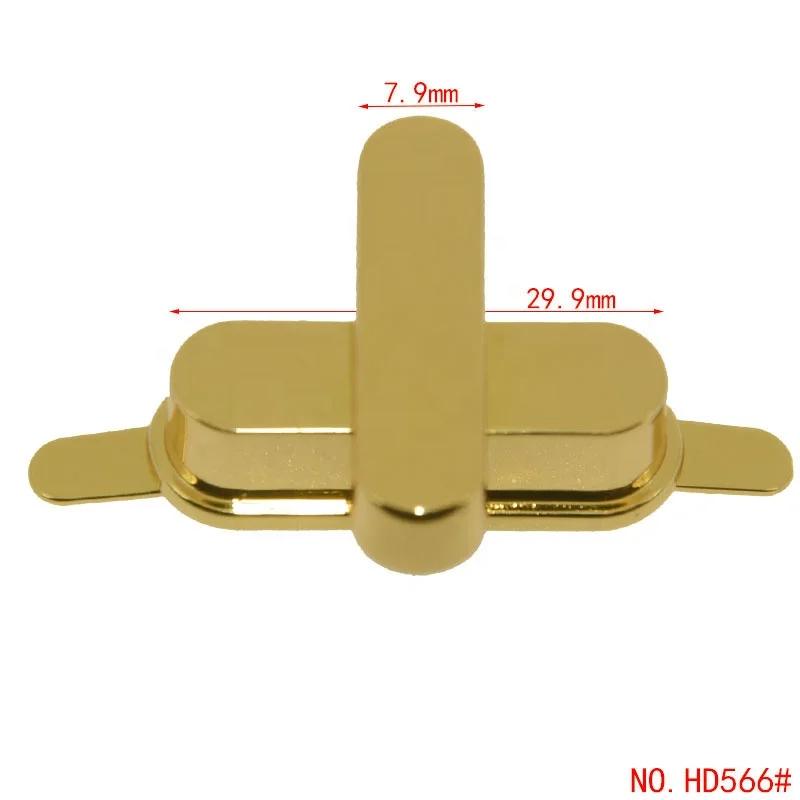 Fashion Handbags Hardware Oval bag lock Customized Metal handbags lock Zinc Alloy turn twist lock for handbag purse luggage