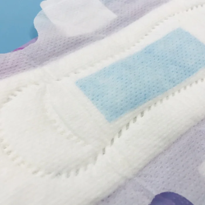 Fine sanitary napkin women period day&night use super breathable pads for lady in bales bulk