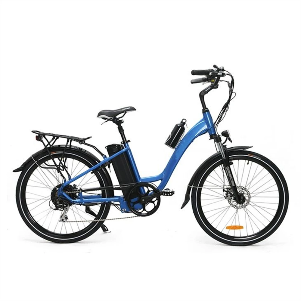 250W 26 inch tyres wheels city racing travel traffic shopping ladies women long range commute work way electric bicycle bike