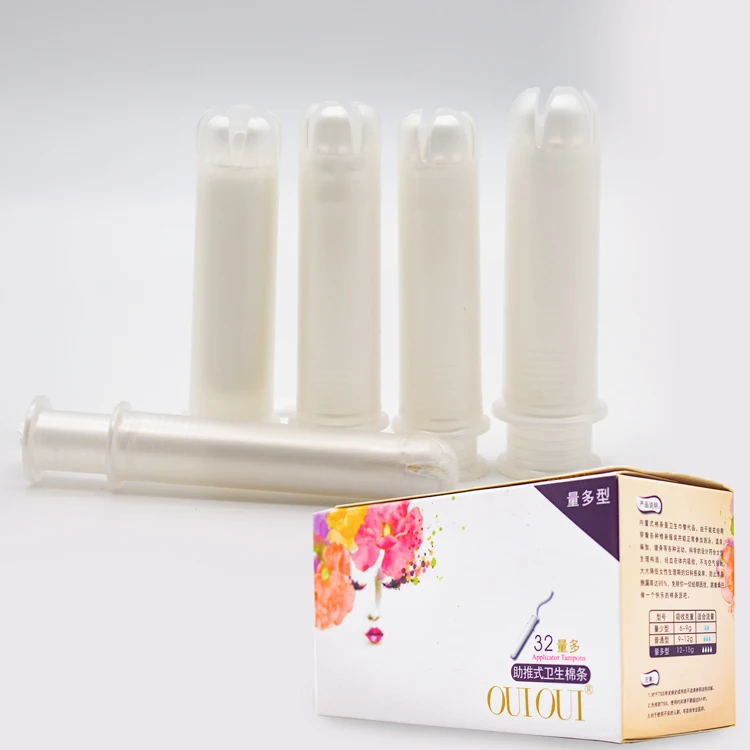 Leakage Proof safe women applicator tampon disposable period use tampons