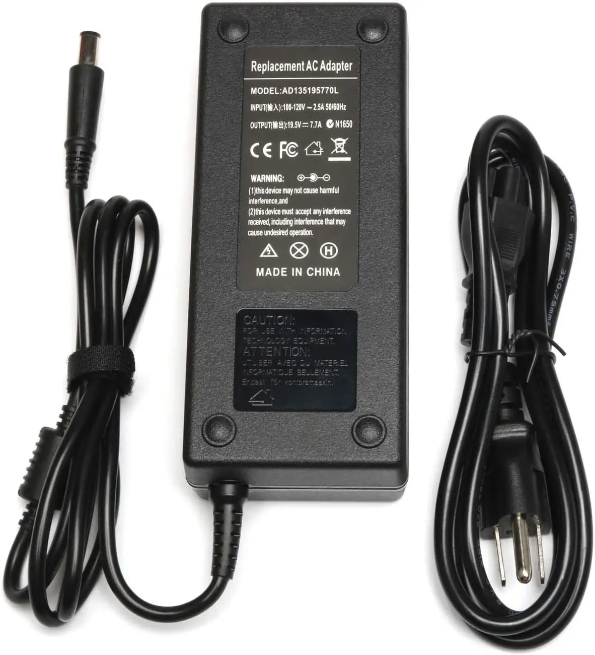 19.5V 7.7A 150W AC Adapter Power for Dell Alienware M14X M15X Dell Precision M6300 M6400 XPS Gen 2 M1710 Laptop Adapter Charger