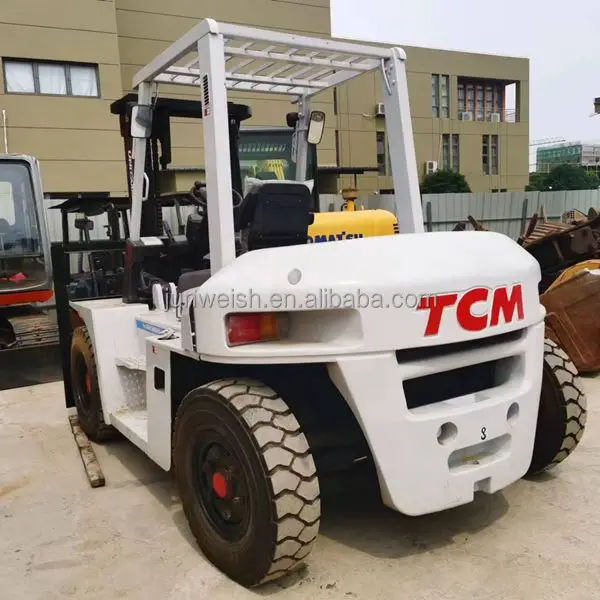 USED TCM 6 TON FORKLIFT Used Japan made FD60 Forklift with low price for sale