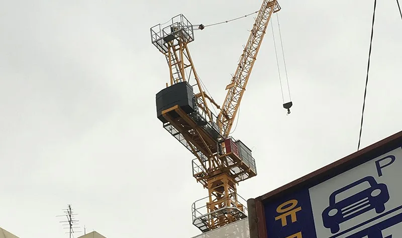  Professional Manufacture Excellent Lifting Performance Construction Small Jib Luffing Tower