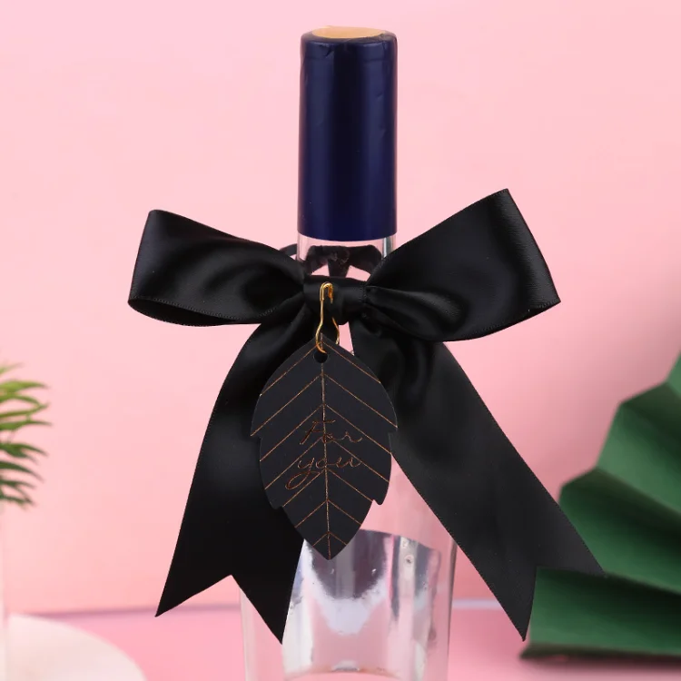 Manufacturer Custom Small Pre Made Bows Decoration Handmade Satin Polyester Ribbon Bows