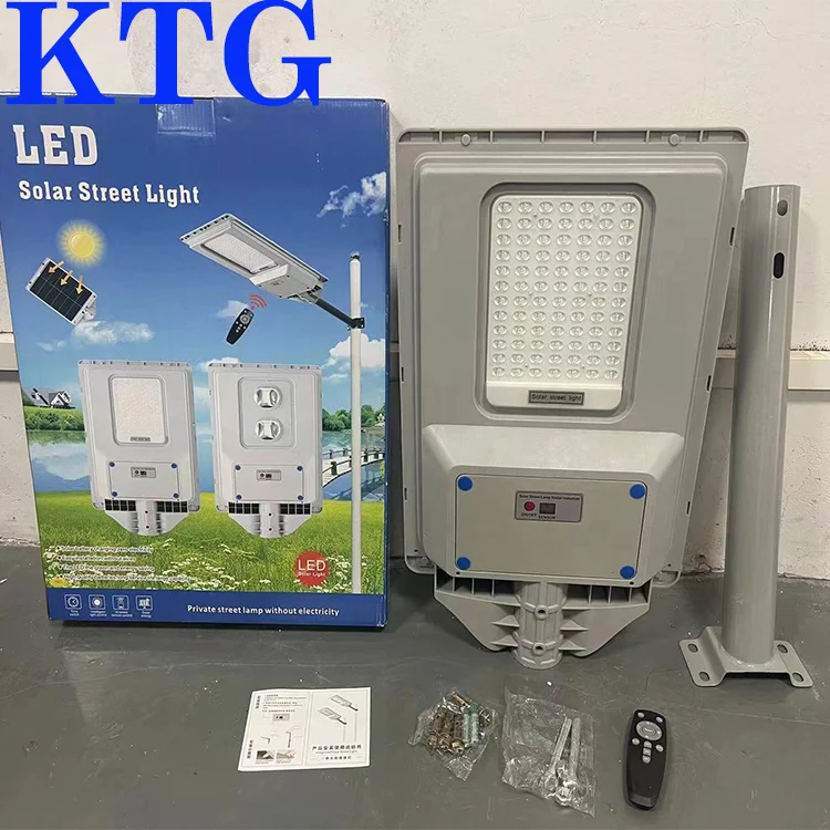 Zhongshan 5 Years Warranty Solar Street Lamp All in One Solar LED Street Light with Pole IP67 Integrated 1500w 2000w 3000w 5000w