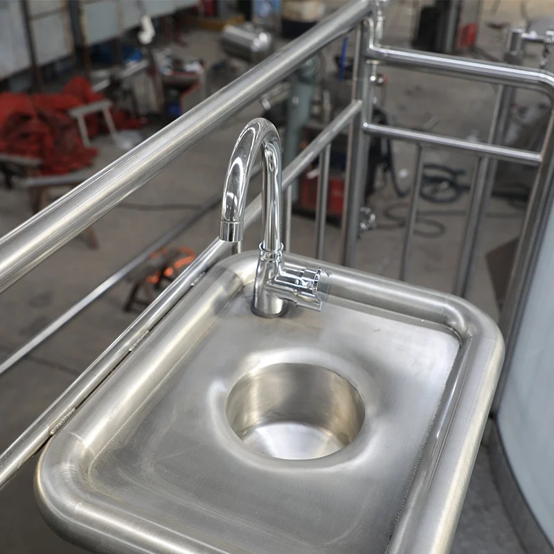 Semi-auto 6hl 7hl 8hl 9hl  Fast stainless steel beer brewing equipment  with Touch screen