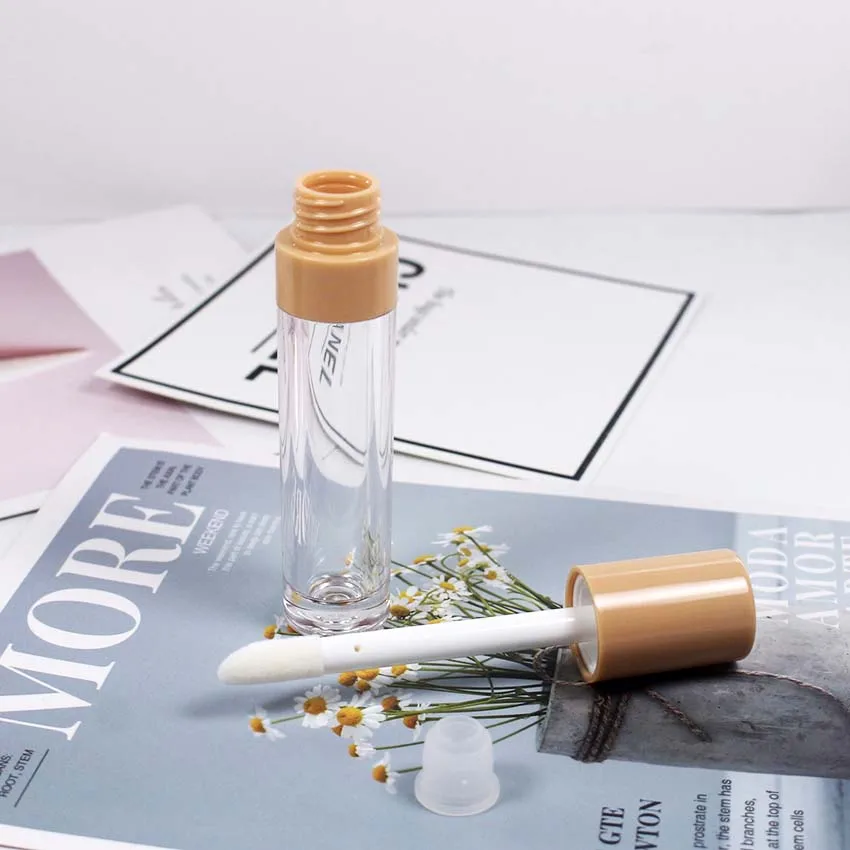 Ready to Ship empty luxury big wand brush lipgloss tubes luxury 8ml cute container candy wholesale bulk	For Cosmetics