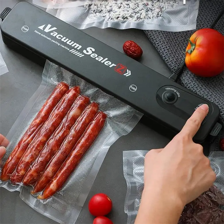 Free Gift 10pcs Saver, Bags Kitchen Vacuum Packer Machine Small Sealing Machine Food Vacuum Sealer Vacuum Sealer Machine/