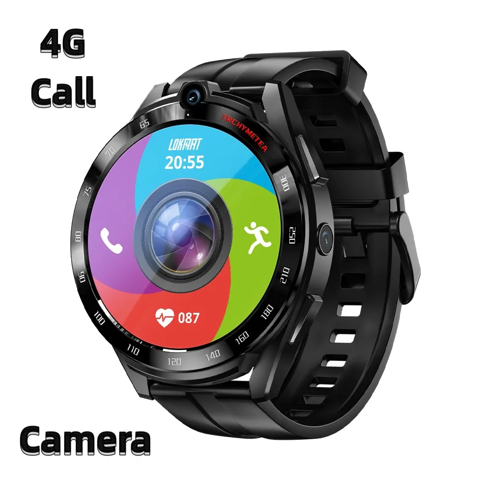 2023 OEM APPLLP 4 PRO 4G Men Smartwatch Android 10 WIFI GPS Sport Smart watch Phone  Dual Cam Outdoor tk4 ultra 4g smart watch
