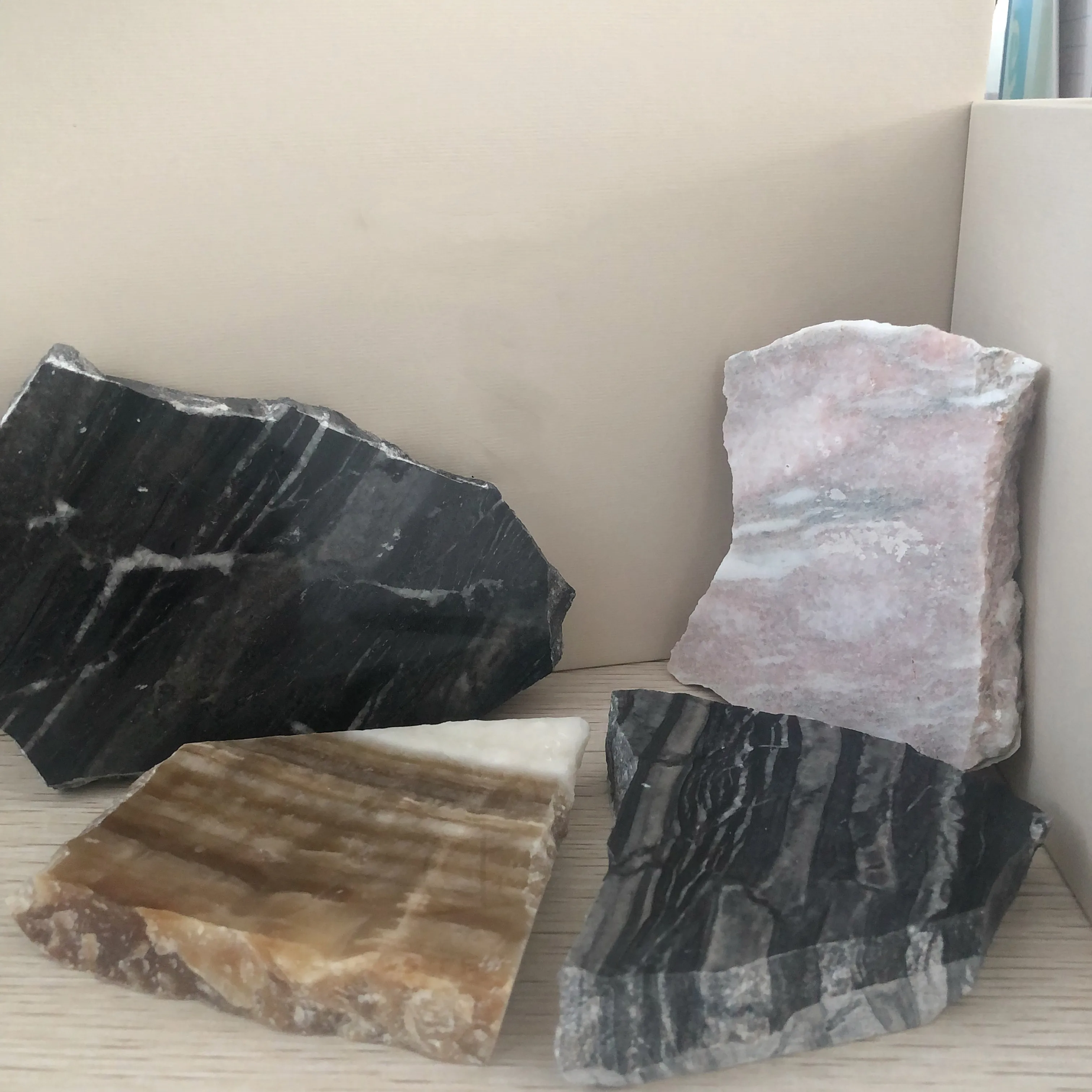 New Arrivals Slippers Natural Unique Irregular Marble Coasters Coffee Jewellery Placemat Custom Cup Marble Coaster