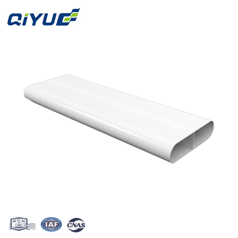 Qiyue Best Price  New  Manufacturing Wholesale PVC Flat Duct for Ventilation System