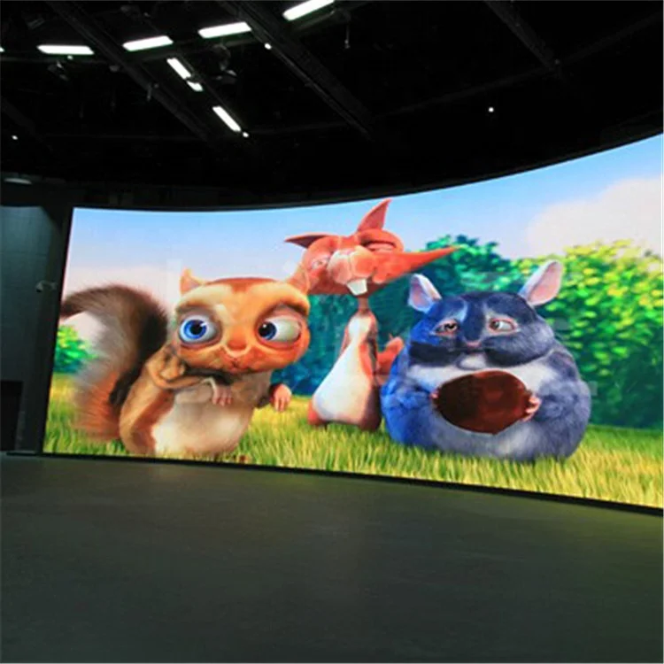 P2 P2.5 P3 High Quality Indoor Flexible Led Billboard Full Color Video Wall LED Screen