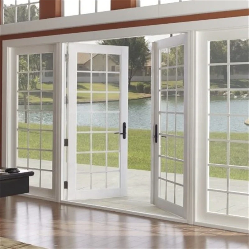 bifold french doors interior Aluminum Interior Glass French Door Doors