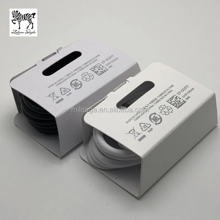
 Оригинальный белый/черный EP-DG977 Type-C кабель с разъемом типа C Usb зарядные кабели для Samsung Galaxy Note10 Кабель с разъемом usb-c  