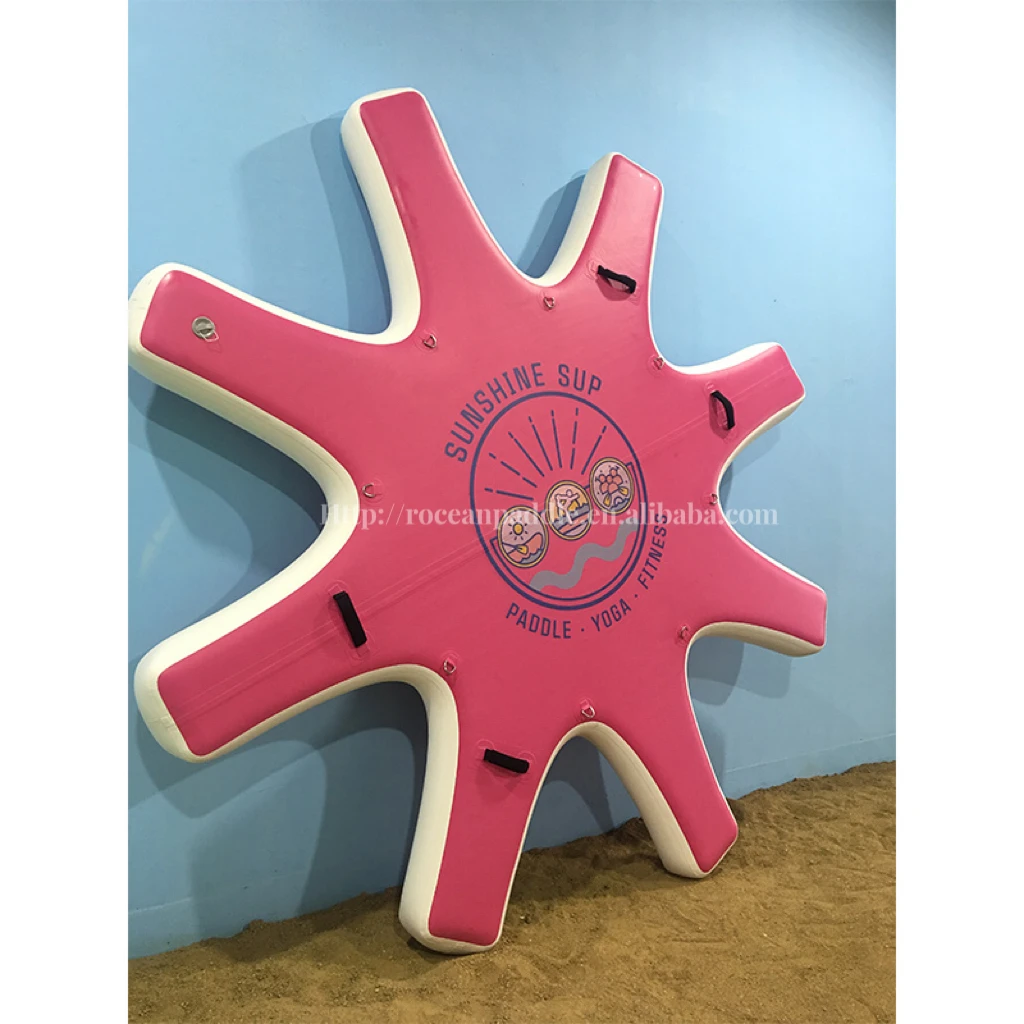 High quality Inflatable Water Sup Dock Inflatable Yoga Dock Sup Surf Board Paddle Board Dock for 8 sups