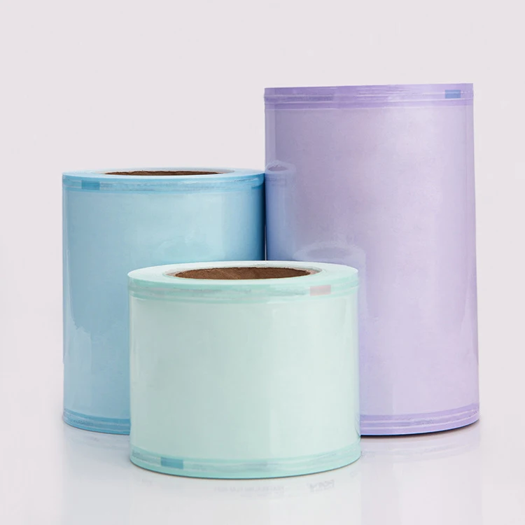 Популярное использование, оптовая цена от производителя, УФ стерилизационный мешочек, индивидуальный плоский рулонный бумажный мешок для стоматологической больницы