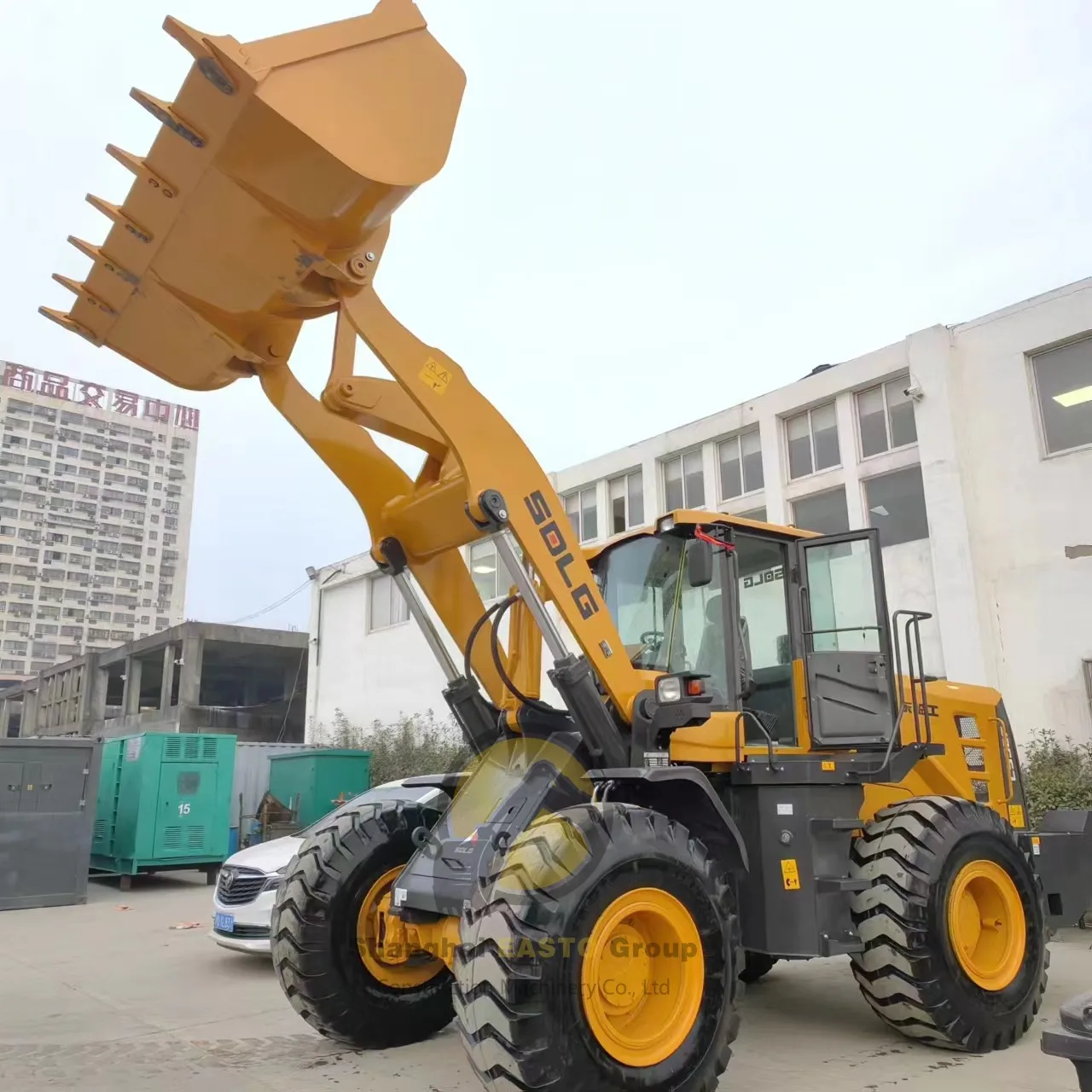 Popular Selling SDLG Front Wheel Loader L958F Compact Earthmoving machine wheel loader L958F