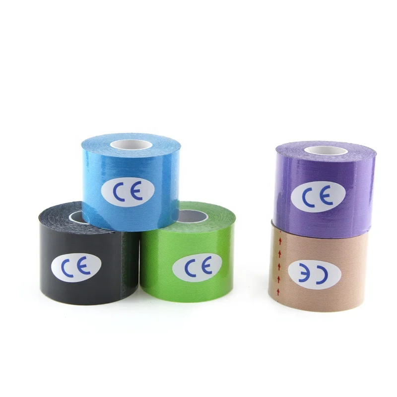 OEM Therapy Sports Kinesiology Tape Synthetic Skin Muscles Support Tape Waterproof Kinesiology Tape