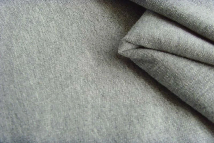 Cotton Spandex 95%Cotton 5% Spandex Plain Dyed French Terry Knitted Fabric