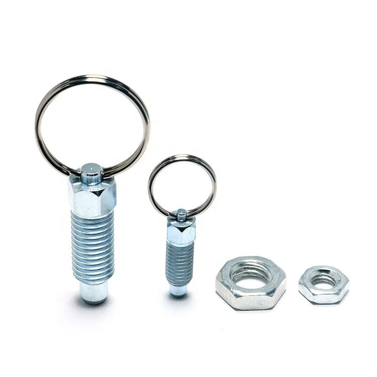 GN717 Steel M6 M8 M10 M12 M16 Pull Ring Indexing Plunger
