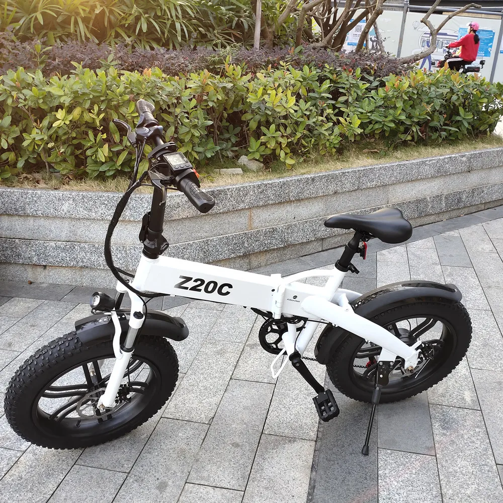 Большой пробег для мужчин и женщин 20 дюймов полная шина Ebike Mid Drive ADO Z20C складной электрический
