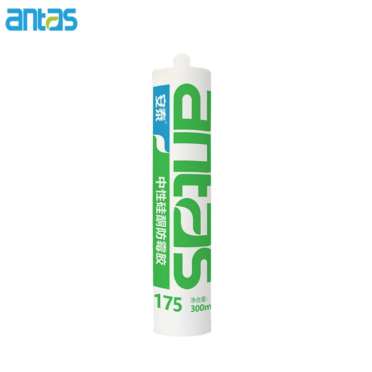 Neutral Silicone Sealant Wholesale Antas-175 Mould Resistant Clear Sanitary Silicone Sealant