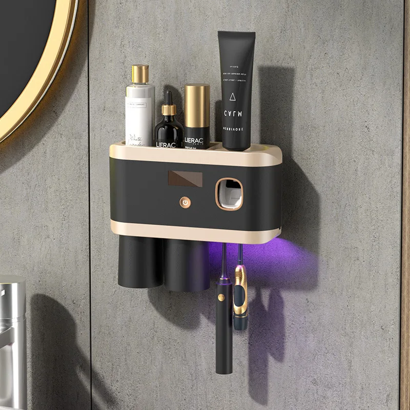 Multifunctional toothbrush holder Sterilizing toothbrush holder