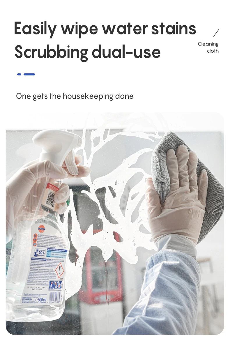 Strong Absorption Quick Dry Customizable Microfiber Cleaning Cloth Disposable Rags Reusable Lint Free Towel with Dispenser Box