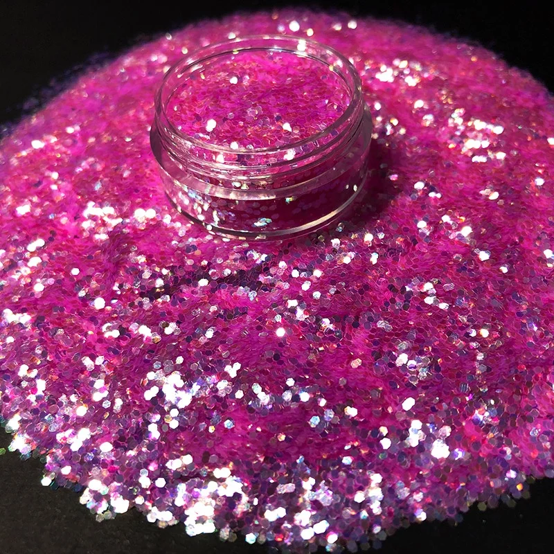 Colorful Luxury Colors Of Ultra Extra Fine Large Chunky Non Toxic Glitter For Slime