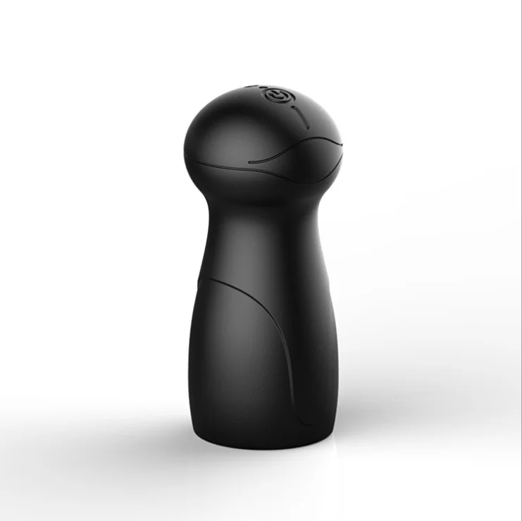 Silicone Rubber Male Products Strong Vibration Delay Ejaculation Cock Ring for Men Adult Sex Toy Pink LGBT Purple Black