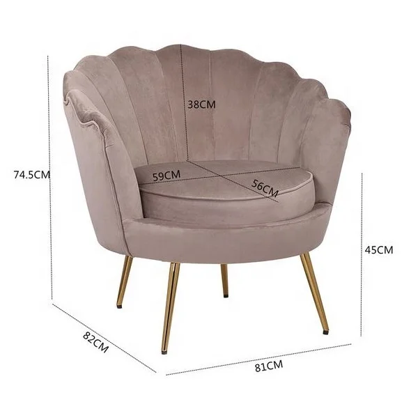 living room gold leg luxury pink modern velvet accent chairs