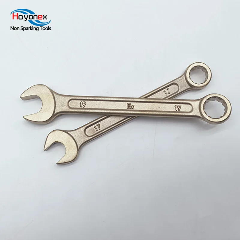 Factory Price Explosion Proof Combination Wrench non sparking tools cordless impact wrench 21v spark plug wrench
