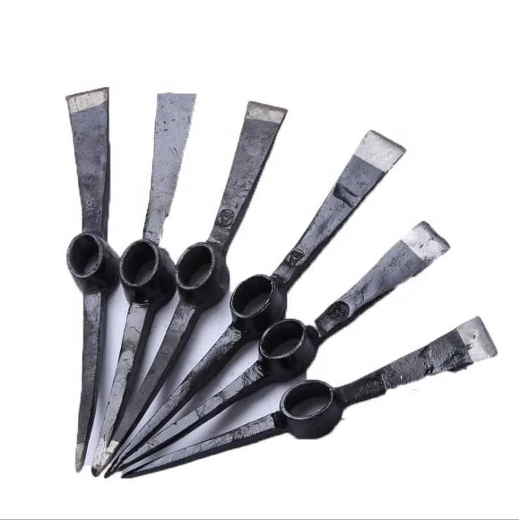 Factory wholesale High Quality Mattock Garden Metal Gardening Hand Tools carbon Steel Pickaxe