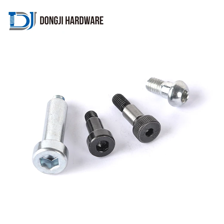 Factory Sale Carbon Steel M2 Shoulder Screw Flat Head M1.6 Shoulder Screws Shoulder Bolt With Lag Screw