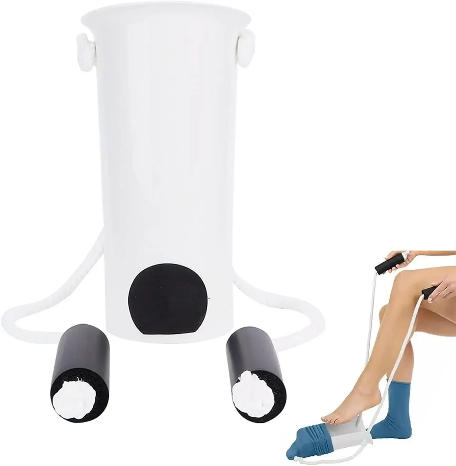 Factory Direct Sale Competitive Price Socks Helper With Long Foam Handles Dress Easy On Easy Off Sock Aids For Putting On Socks