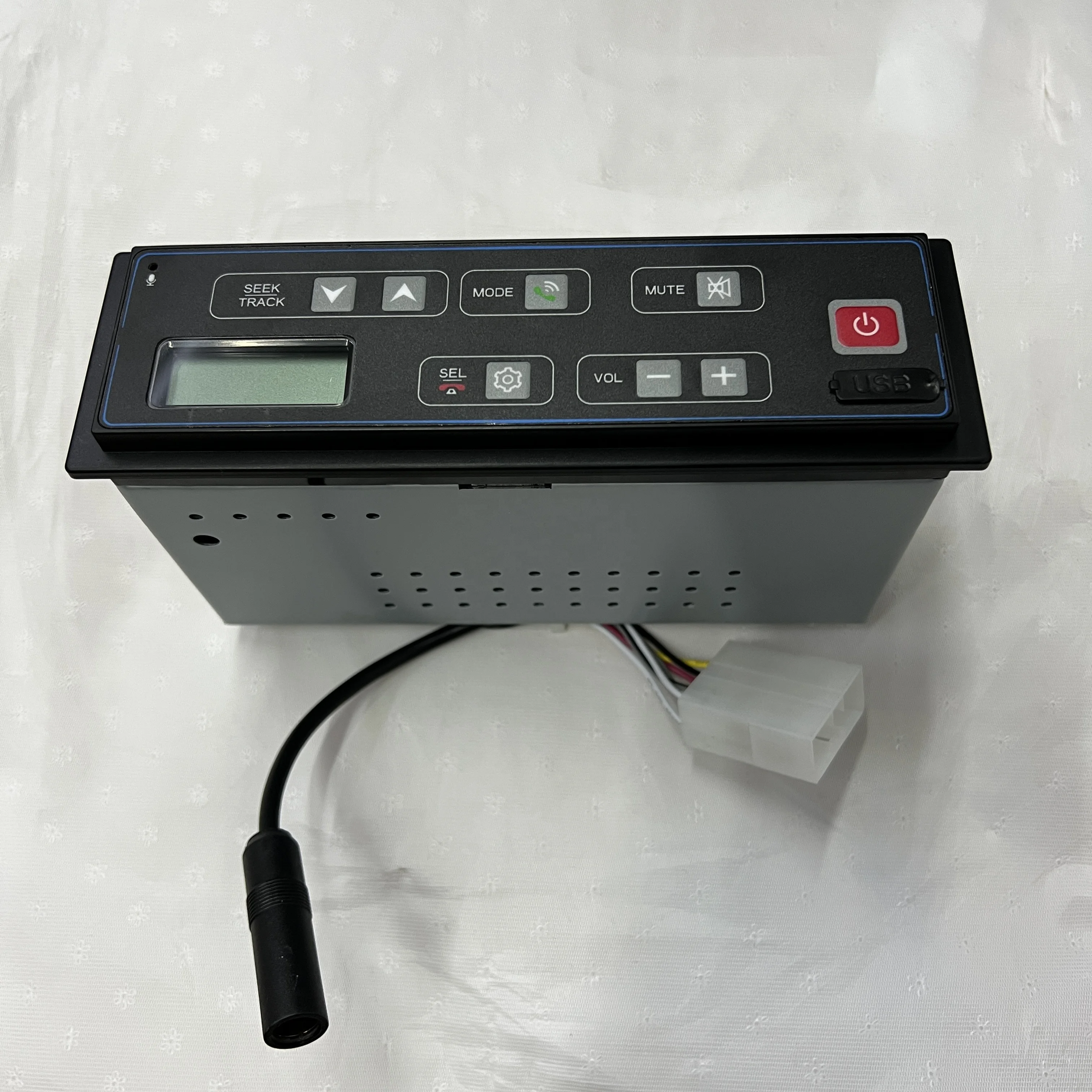 Construction machinery parts PC130-7 Excavator CAB Radio 20Y-06-22730