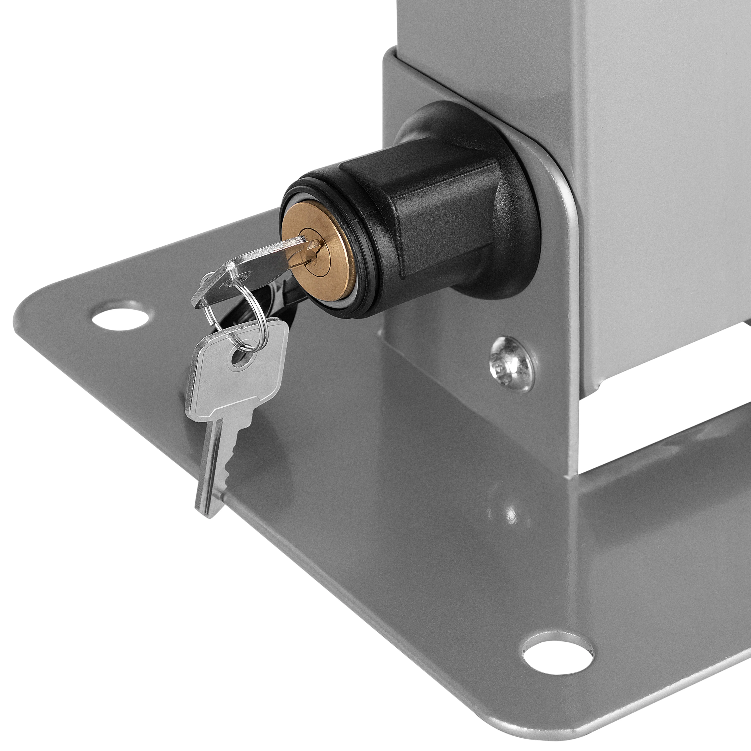 Height 730mm Metal Manual easy installation  Parking Lock with keys