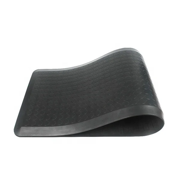 
Anti Fatigue Mat Kitchen Mats Cushioned Relieves Foot,Knee,and Back Pain Coin Pattern Black Mat 20