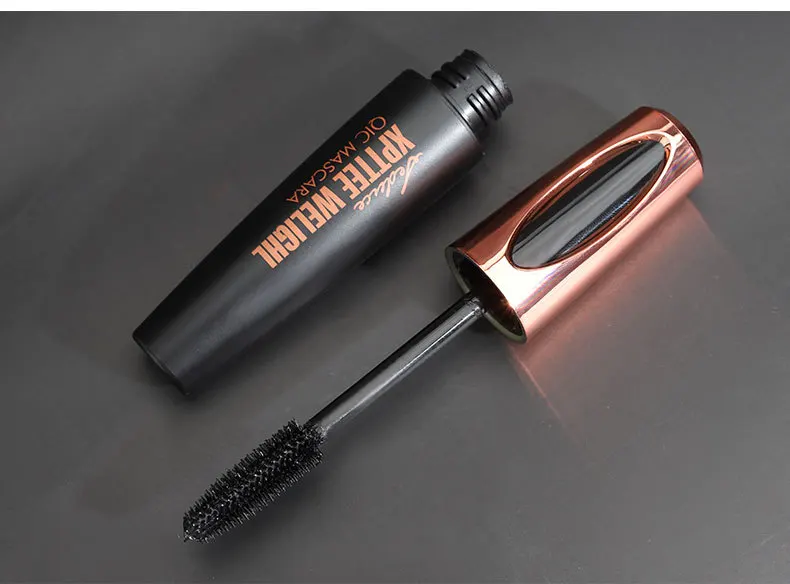 Large eye 4D mascara waterproof, non -fainted, dense fibrous long curl long curled mascara