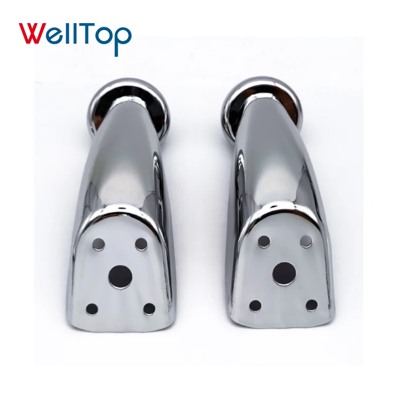 vt-03.125 New Design Sofa Leg Furniture Hardware Replacement Feet Furniture Cast Iron Legs Chrome Legs
