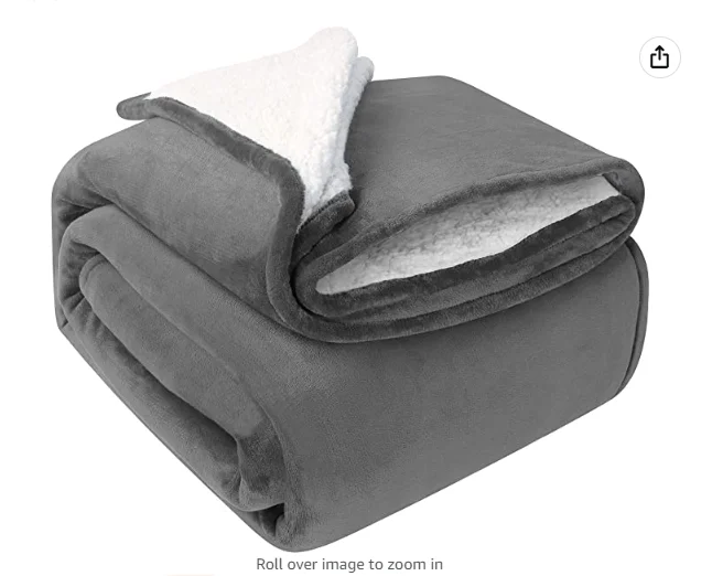 Теплое полиэфирное сверхмягкое одеяло на заказ, шерпа, Флисовое одеяло для зимы