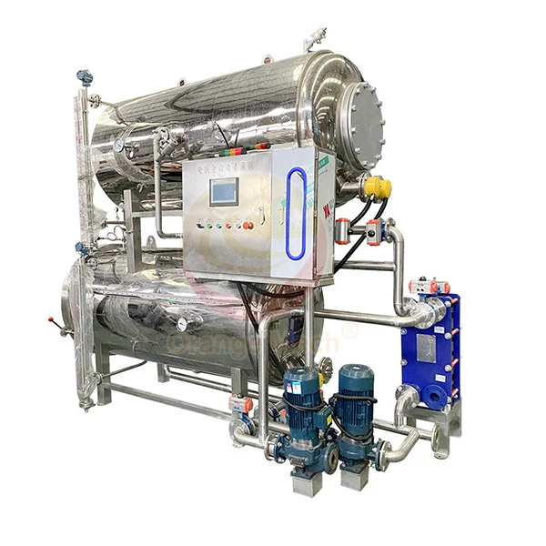 Automatic Aluminum Foil Pouches Autoclavable Retort Sterilizer Autoclave Machine for Soft Packages Bottle Jar Canned Food