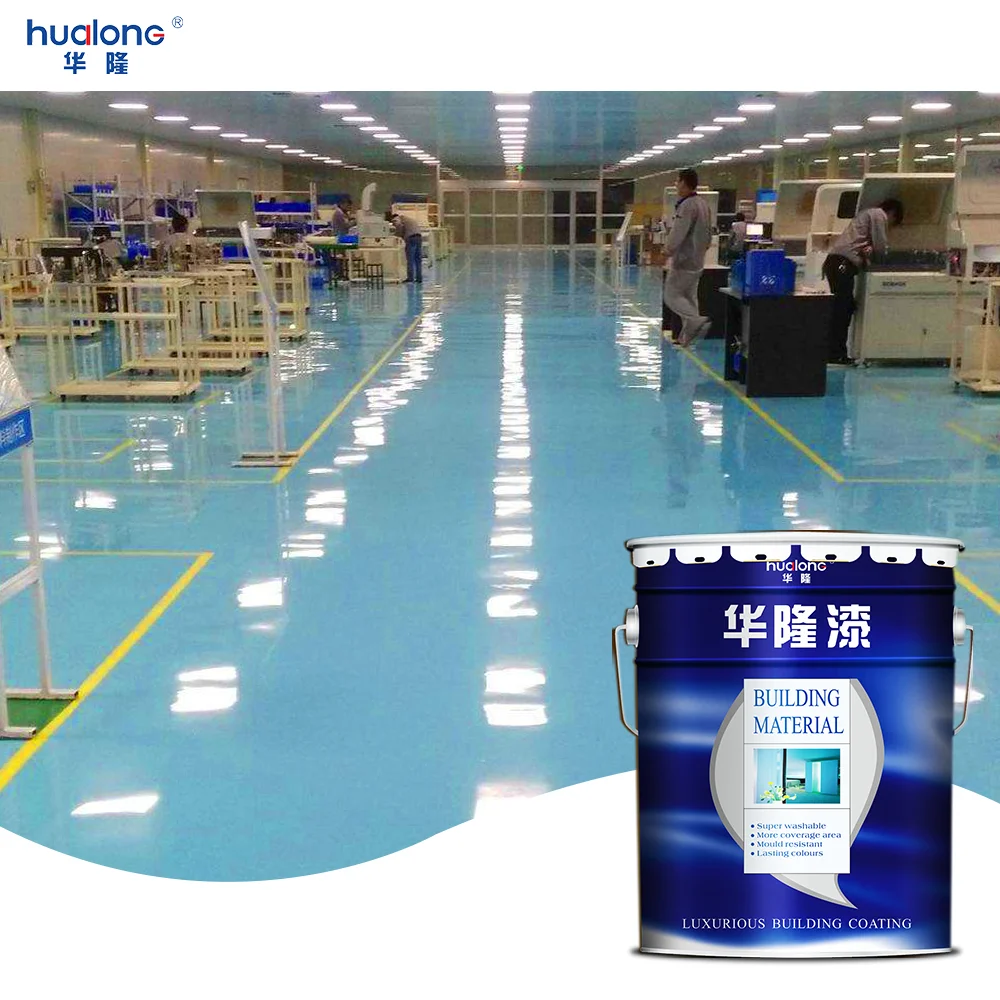 Hualong Epoxy anti-static self-leveling paint  hardener