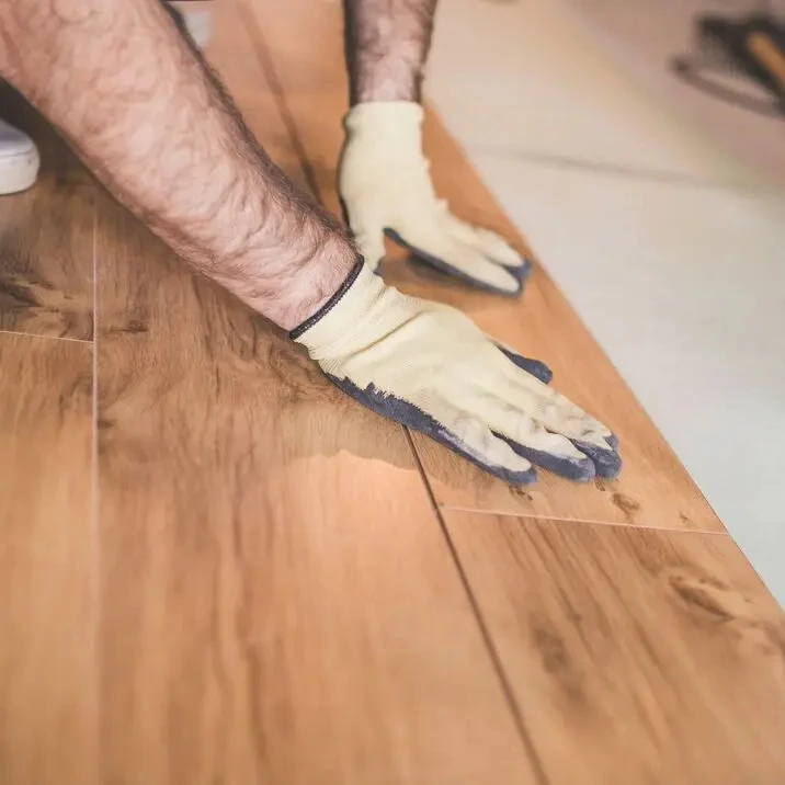 Hot Sell Waterproof 4mm 5mm 6mm 7mm Hybrid SPC Click Tiles Herringbone Vinyl Flooring Plastic Floor