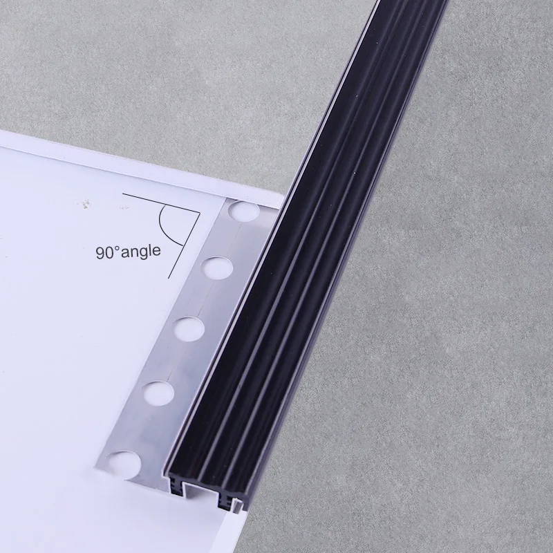 Foshan FSF Laminate Flooring Metal Edging Anti Rubber Staircase Flexible Pvc Stair Nosing Non Slip Stair Nosing Step