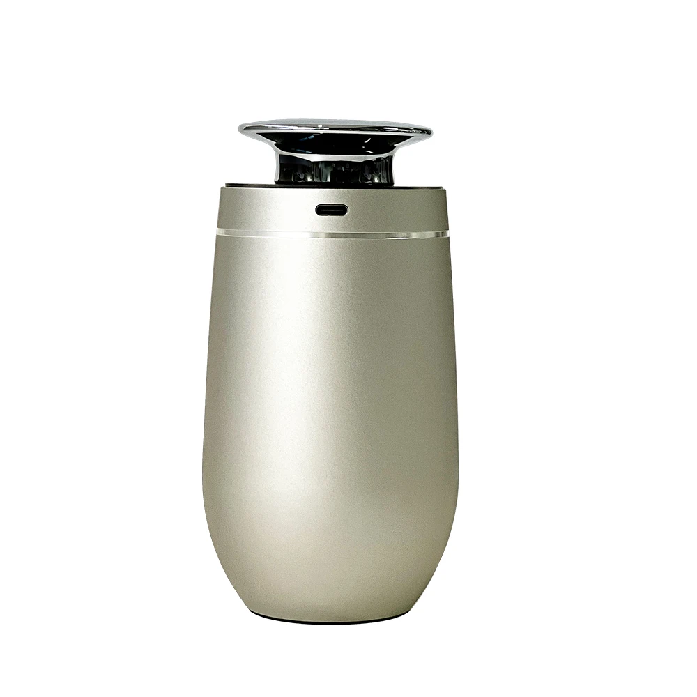 Custom Dual-Fluid Atomization Car Air Scent Diffuser Machine Waterless Car Aroma Essential Oil Diffuser