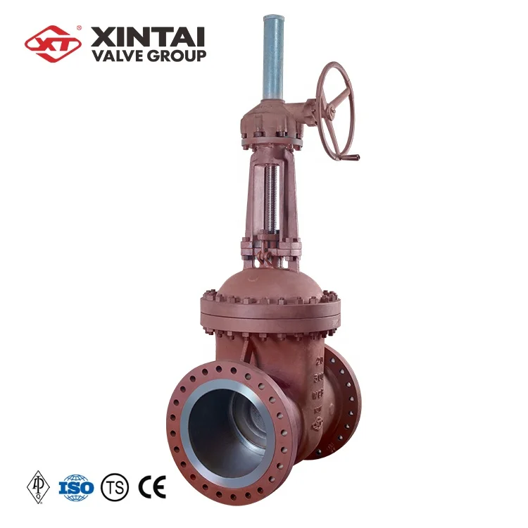 Z540H-300LB 20inch bevel gear flange WCB Water Oil Gas API Gate Valves