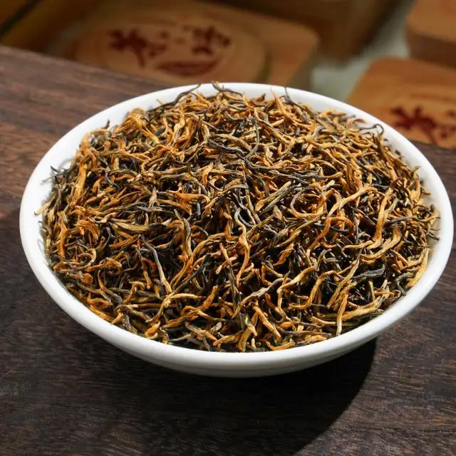 Premium Strong Black Tea Jin Jun Mei Black Tea Picked Authentic Loose Leaf Bulk Black tea leaves