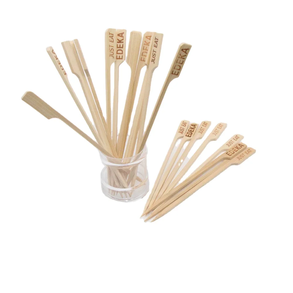 Bamboo Barbecue Teppo Skewers Sticks Bamboo Paddle Barbeque Grill Skewer Pick Kebab Bamboo Teppo Stick