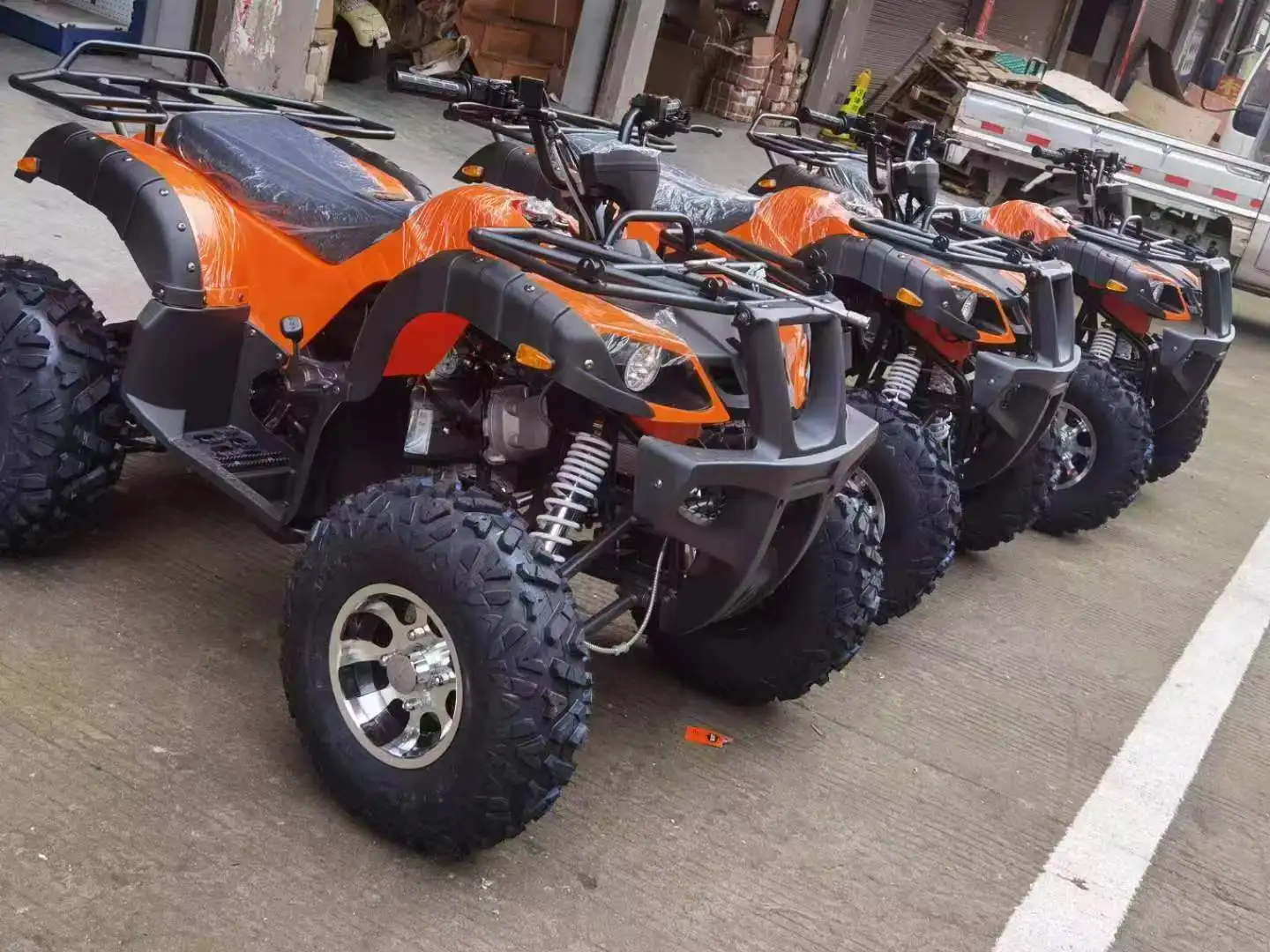Amusement Park  Powerful Gas 200cc ATVS Buggy and Quad bike  for Adult with 4 Wheel For Sale